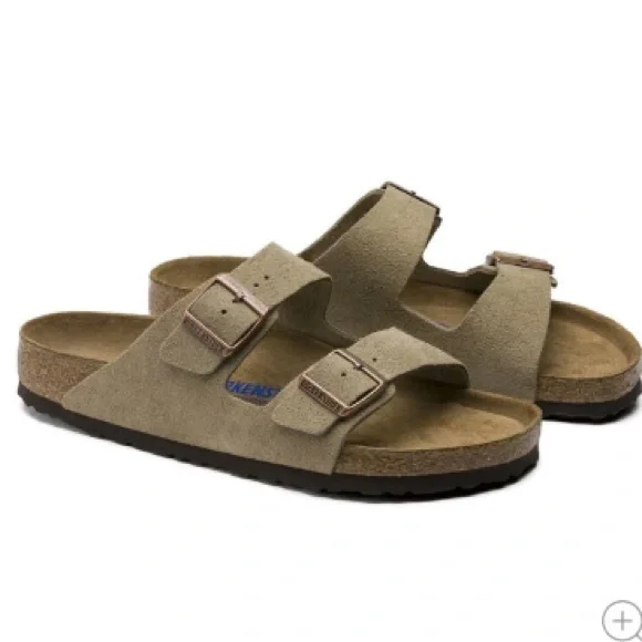 Birkenstock Arizona Suede Sandals in Taupe. BRAND NEW! FREE SHIPPING - Picture 5 of 7